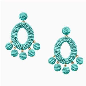 Stella & Dot Cece Turquoise beaded Earring